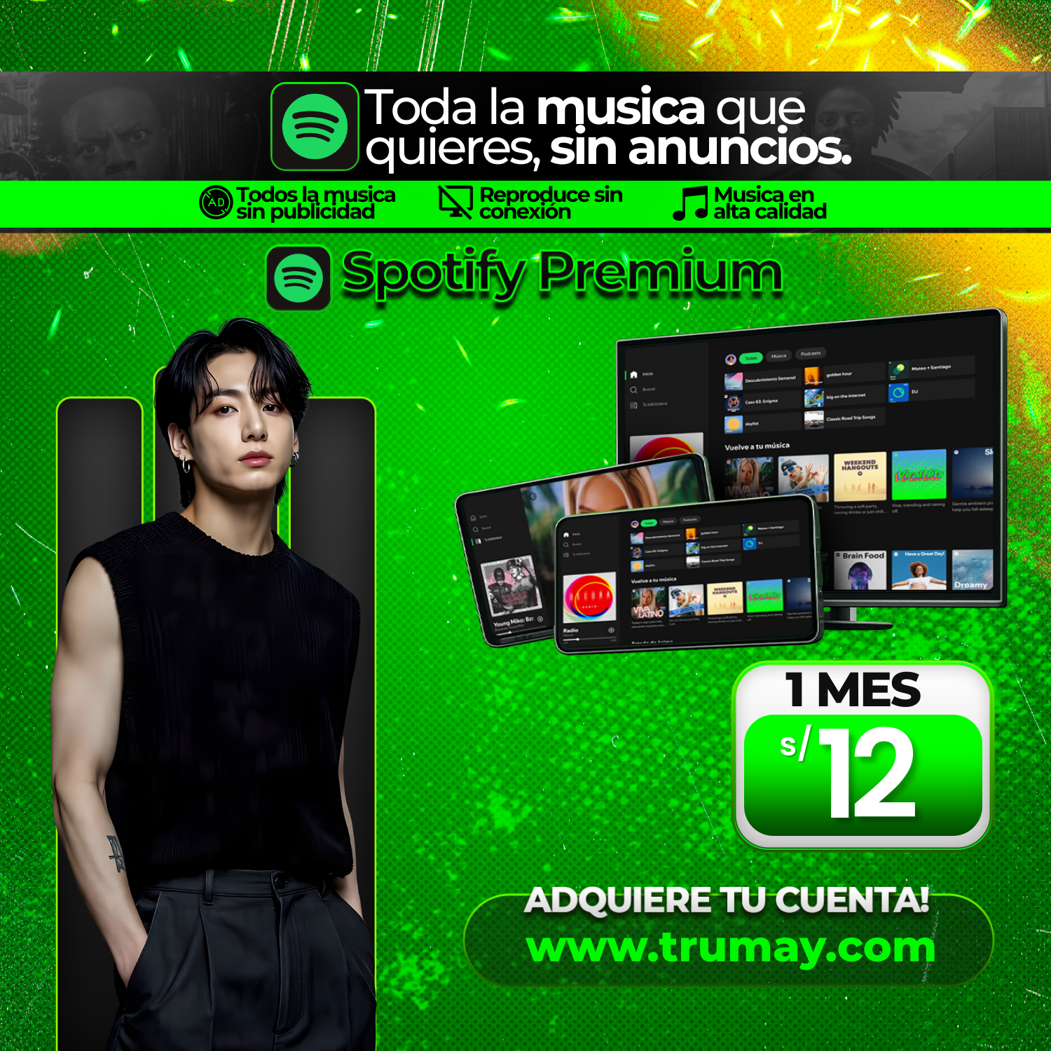 Personas felices viendo streaming