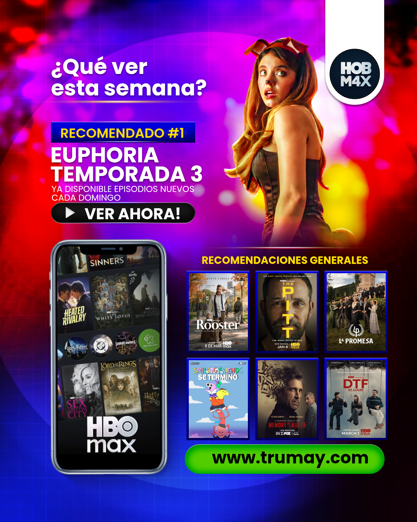 Personas felices viendo streaming